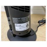 Lasko 22" Ceramic Tower Space Heater with Remote (black, model CT22495)