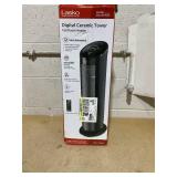 Lasko 22" Ceramic Tower Space Heater with Remote (black, model CT22495)