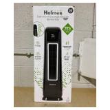 Holmes 30 ExtremeBreeze High Velocity Tower Fan with Programmable Thermostat and 3 Speeds, Black