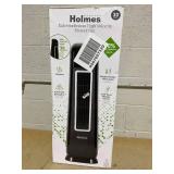 Holmes 30 ExtremeBreeze High Velocity Tower Fan with Programmable Thermostat and 3 Speeds, Black