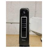 Holmes 30 ExtremeBreeze High Velocity Tower Fan with Programmable Thermostat and 3 Speeds, Black