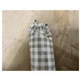 LOT OF 3 Threshold Gingham Taupe Peel and Stick Wallpaper