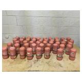 LOT OF 46 Biom Refillable Wipe Dispensers - Terracotta