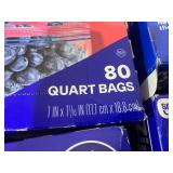 LOT OF 11 Ziploc Quart Bags