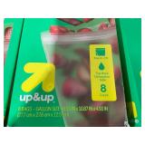 LOT OF 7 up&up Reusable Bags