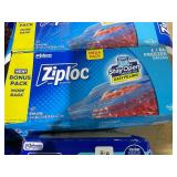 LOT OF 9 Ziploc Freezer Bags