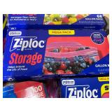LOT OF 9 Ziploc Bags