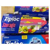 LOT OF 9 Ziploc Bags
