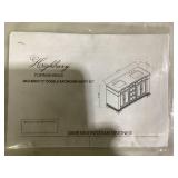 Highbury Furnishings Riccardo 72" Double Bathroom Vanity (Minor Transit Damage On Corner, See Photos)