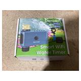 Denvest WiFi Water Timer with Brass Inlet, 1 Zone Smart Hose Timer, APP Remote Control Via 2.4Ghz WiFi, Voice Function Compatible with Alexa and Google Assistant (Missing Water Hose Connector)