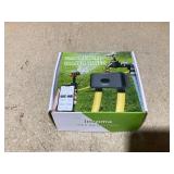 Insoma Smart Water Hose Timer Sprinkler Timer with 2 Outlet, Automatic Irrigation System Controller for Lawns and Yard, Compatible with Alexa Dark Gray-Brass Inlet & Brass Outlet