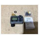 Insoma Sprinkler Timer with Brass Swivel, Programmable Water Timer for Outdoor Garden Hose, Hose Timers with Rain Delay/Manual/Auto Mode, Drip Irrigation and Lawn Watering System, 1 Outlet