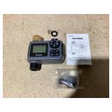 Insoma Sprinkler Timer with Brass Swivel, Programmable Water Timer for Outdoor Garden Hose, Hose Timers with Rain Delay/Manual/Auto Mode, Drip Irrigation and Lawn Watering System, 1 Outlet