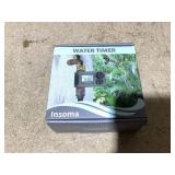 Insoma Sprinkler Timer with Brass Swivel, Programmable Water Timer for Outdoor Garden Hose, Hose Timers with Rain Delay/Manual/Auto Mode, Drip Irrigation and Lawn Watering System, 1 Outlet