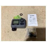 Insoma Sprinkler Timer with Brass Swivel, Programmable Water Timer for Outdoor Garden Hose, Hose Timers with Rain Delay/Manual/Auto Mode, Drip Irrigation and Lawn Watering System, 1 Outlet