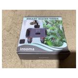 Insoma 2 Zones WiFi Water Timer Brass Inlet, Sprinkler Timer for Garden Hose, APP Remote Control WiFi Hose Timers with Gateway, Voice Control with Alexa, Rain Delay and Manual Mode for Yard Lawn Water