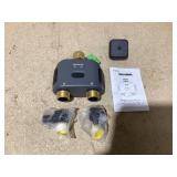 Insoma WiFi Water Timer for Garden Hose with Brass Inlet & Outlet,Smart Hose Timer with WiFi Hub, APP & Voice Control, 2-Zone Sprinkler Drip Irrigation System Controller for Watering