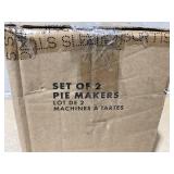 PALLET OF Curtis Stone 2-pack Pie and Bundt Makers (Colors May Differ)