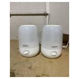 LOT OF 2 Honeywell Ultra Comfort Cool Mist Humidifier - White, HUL545W