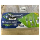 LOT OF 9 Plastic All Occasion Cutlery