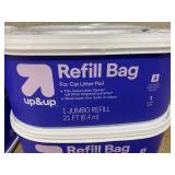 LOT OF 5 up&up Litter Pail Refills Cat Waste - 2pks