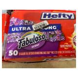 LOT OF 9 Hefty Trash Bags