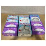 LOT OF 9 up&up Trash Bags