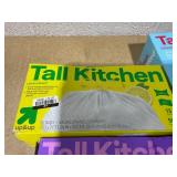 LOT OF 9 up&up Trash Bags