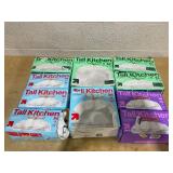 LOT OF 10 up&up Trash Bags