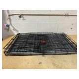 Boots & Barkley  2 Door Wire Collapsible Dog Crate - L - Black Dimensions: 36" (L), 25" (H) x 23" (W), Breed size: Large (51-75 Pounds)