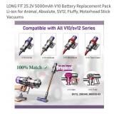 MM. 10v/SV12 Replacement Battery For Motorhead Stick Vac