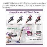 MM. 10v/SV12 Replacement Battery For Motorhead Stick Vac