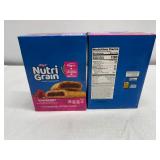 MM. 2x 16ct Nutri Grain Bars-Raspberry
