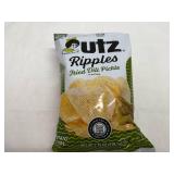 SSS. 6x 7.75oz Utz Ripples-Fried Dill Pickle