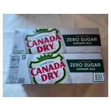 SSS. 2x 12pk Canada Dry Ginger Ale-Zero Sugar