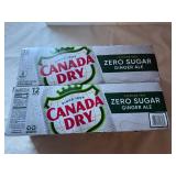 SSS. 2x 12pk Canada Dry Ginger Ale-Zero Sugar
