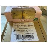 12x 4pk Cranberry & White Chocolate Shortbread Cookies