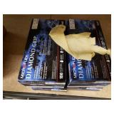 Powder Free diamond grip latex gloves