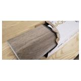 open box of flooring