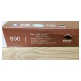 open box of flooring