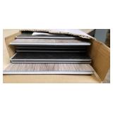 open box of flooring