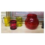 Picture, vases, decorations