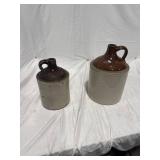 Two Stoneware Glazed Jugs