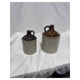 Two Stoneware Glazed Jugs