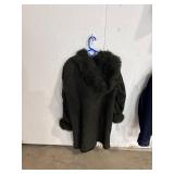 Utex Design Faux Fur Coat LARGE