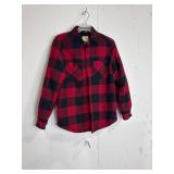 Telluride Plaid Sherpa Lined Shirt Jacket MEDIUM