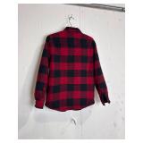 Telluride Plaid Sherpa Lined Shirt Jacket MEDIUM