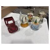 Christmas Snow Globes & Truck