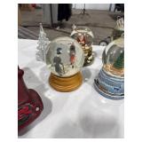 Christmas Snow Globes & Truck