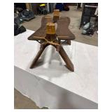 Vintage Wooden Camel Saddle